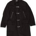 Rød af Valentino Herre Duffel Coat IT 50 Large Black Wool