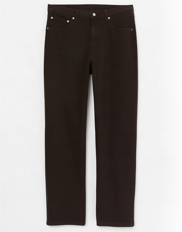Мужские прямые джинсы Levi's 752 W34 L34, черный хлопок
