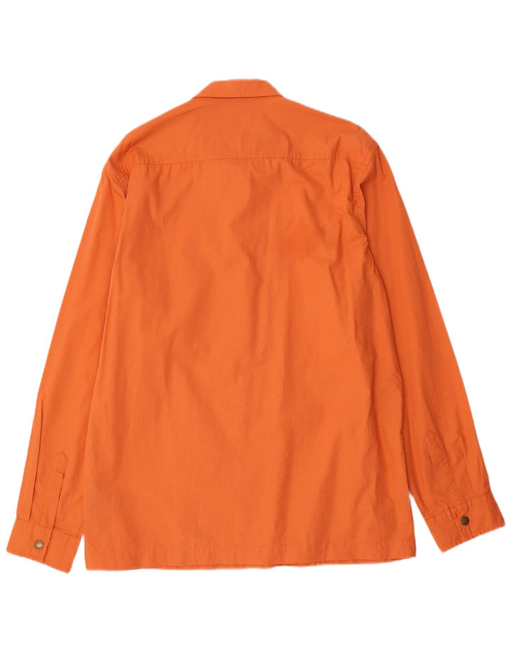 Barbour Mens Utility dzseki UK 40 nagy narancssárga pamut