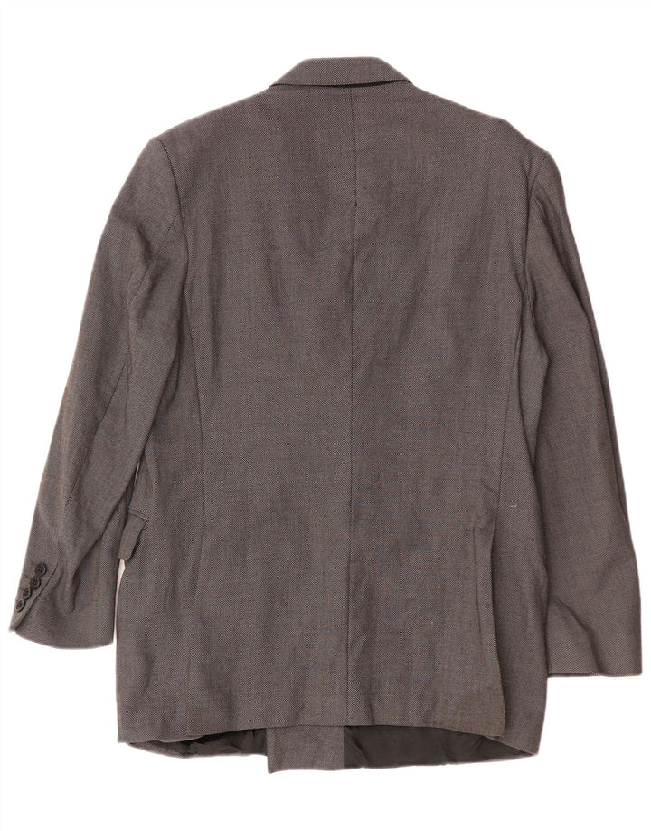 Gieves & Hawkes Mens Slim Fit Blazer Jacket UK 40 Large Grey