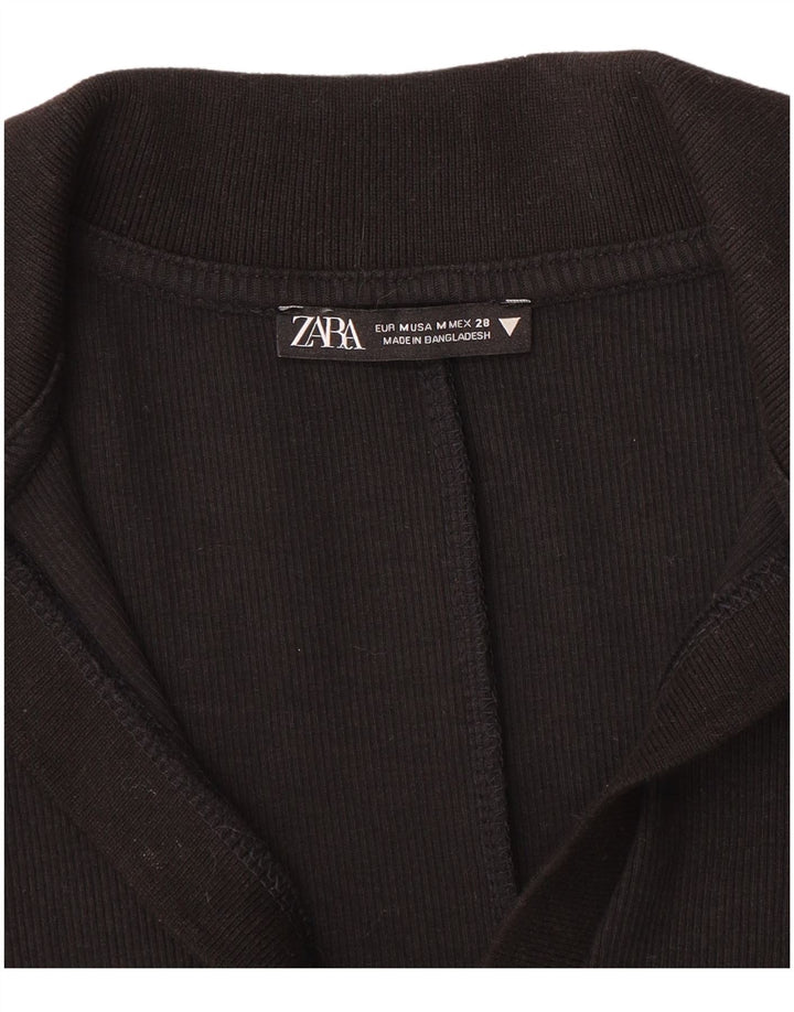 Zara Dame Playsuit UK 12 Medium Black