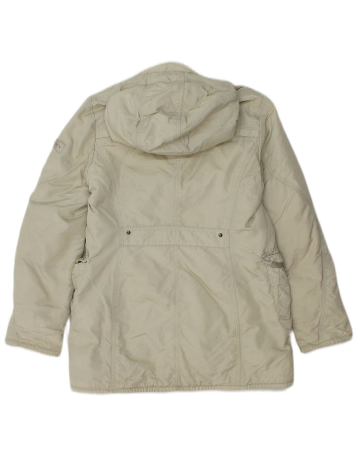 PEUTEREY Giacca pratica con cappuccio per ragazze 9-10 anni Large in poliammide bianco sporco