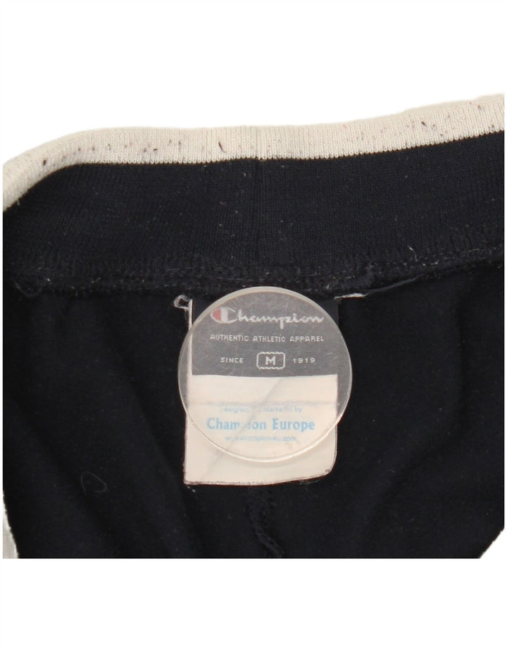 Champion Womens Tracksuit Trousers UK 14 Medium Navy Blue Polyester