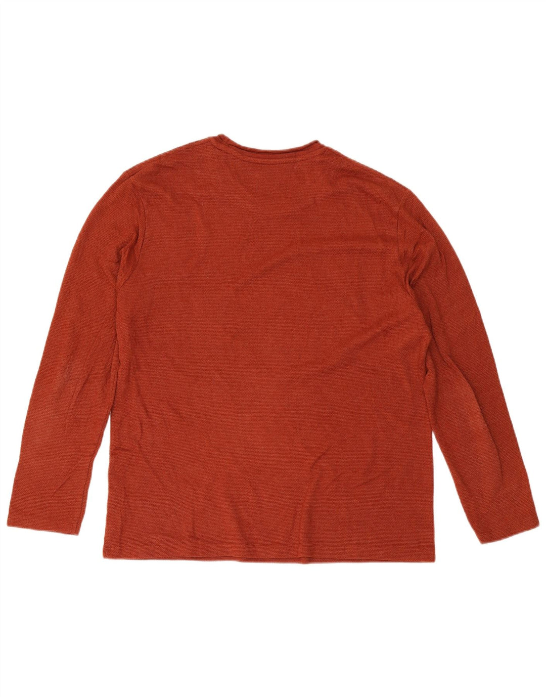 Zara Homme Top Manches Longues Grand Coton Rouge