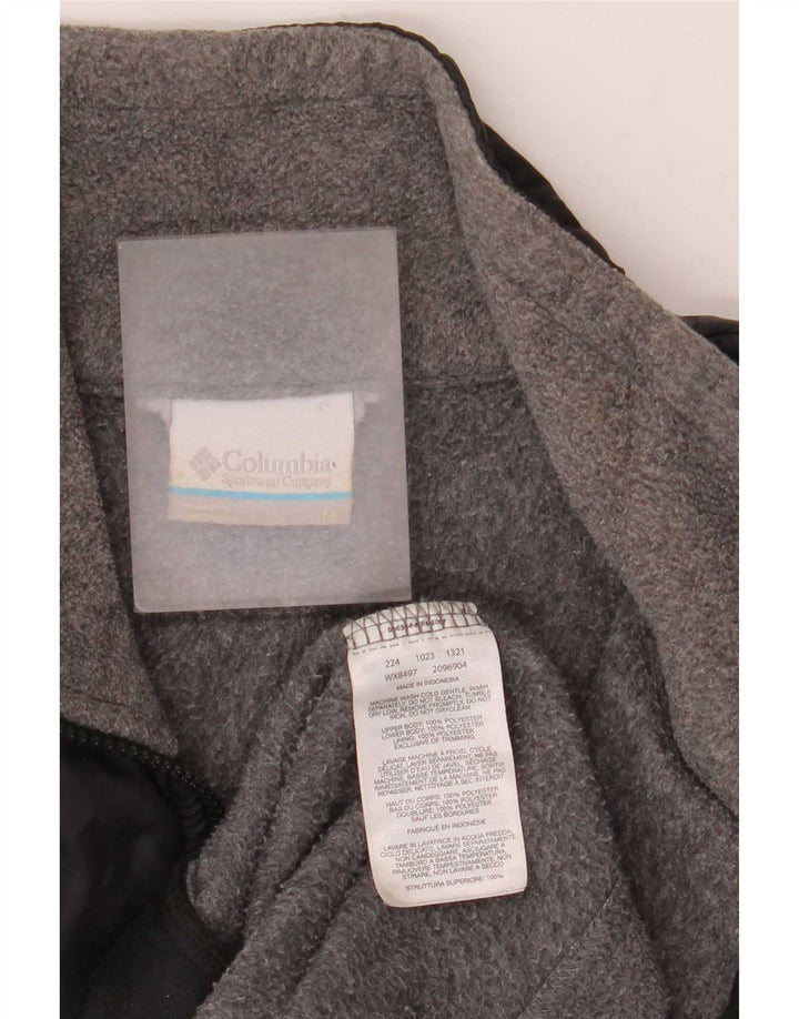 Jachetă fleece Columbia pentru bărbați UK 38 Medium Gri Poliester color bloc