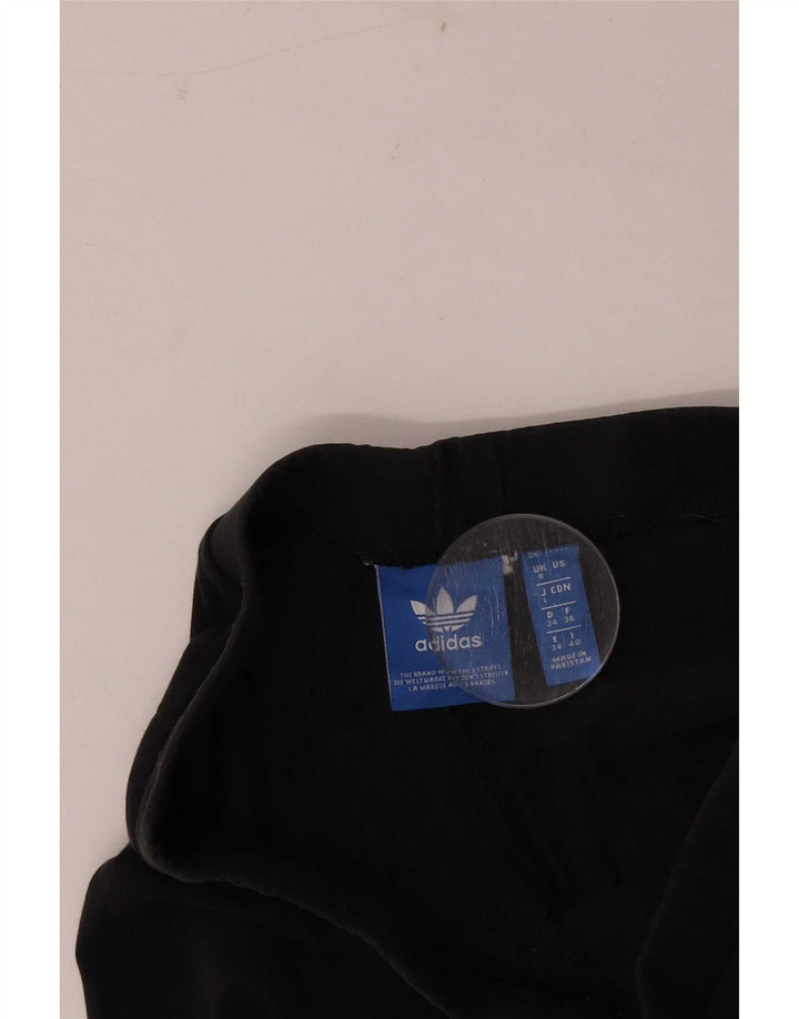Adidas Womens Graphic Leggings UK 8 Small Black