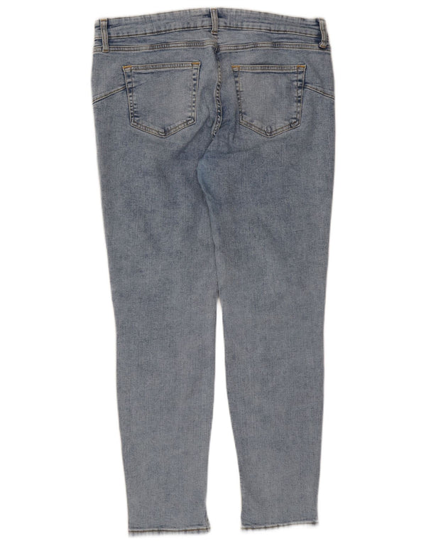 Zara Jean skinny femme EU 46 XL W36 L28 Bleu