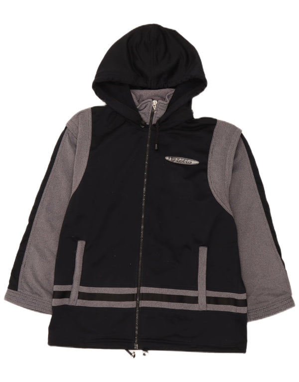 Chłopięca bluza dresowa z kapturem Lotto, 15-16 lat, 3XL, kolor czarny