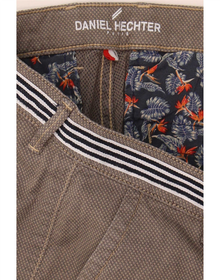 Daniel Hechter Short Chino Homme W35 Large Gris Coton