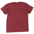 Armani Exchange Mens T-Shirt Top XL Burgundy