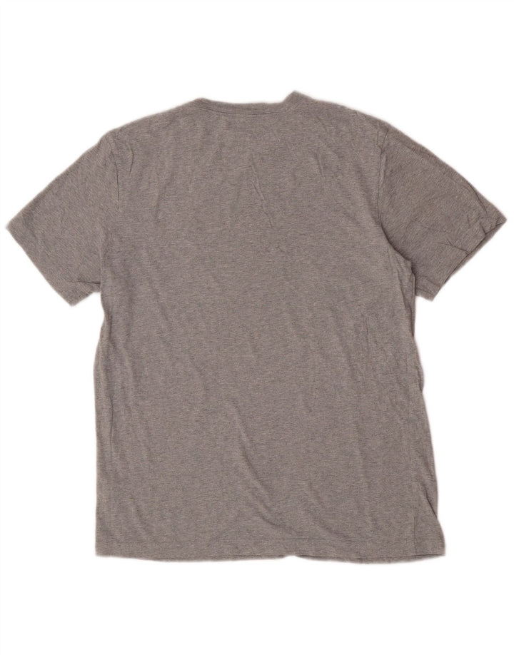 Nike Mens T-Shirt Top Medium Grey Cotton