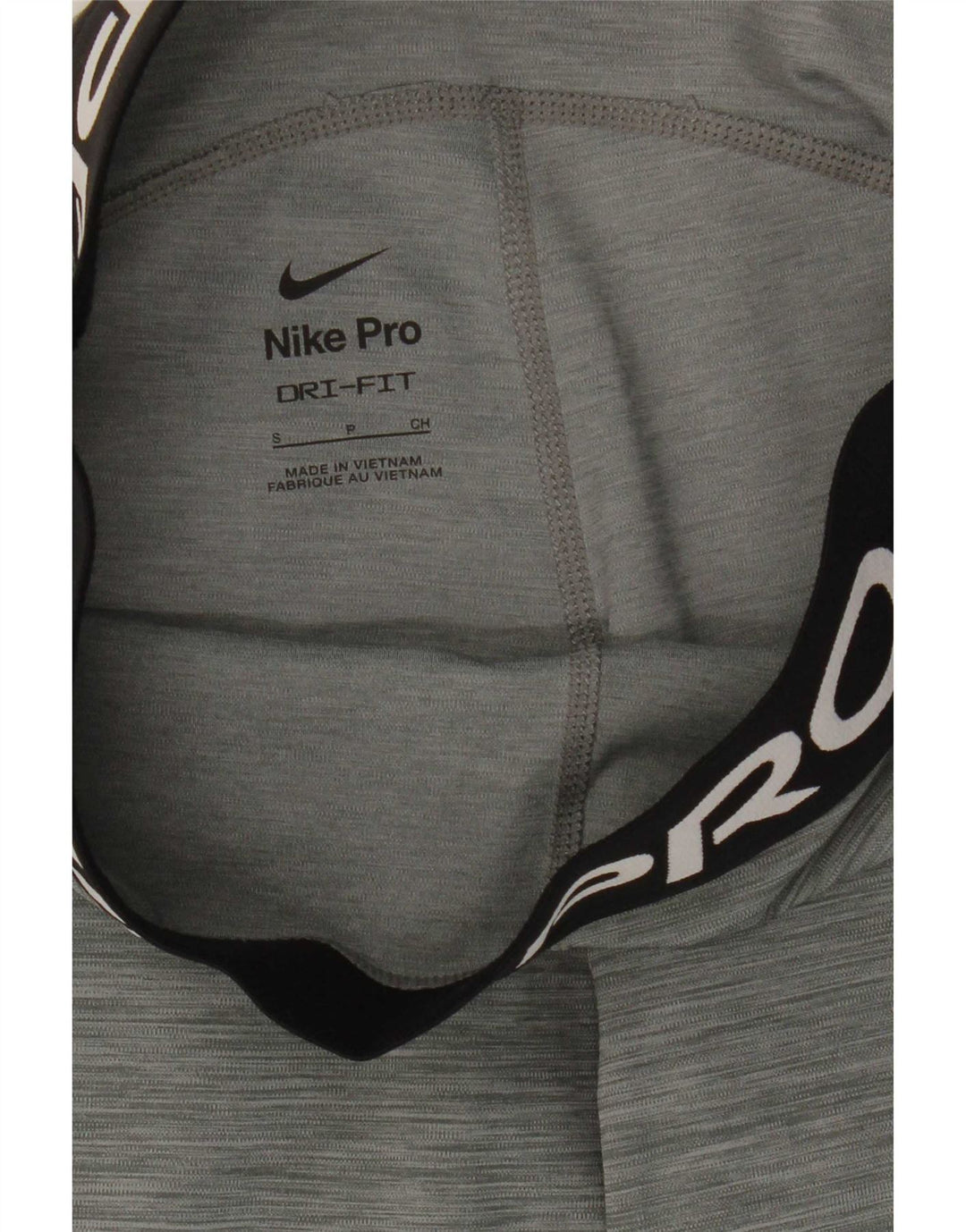 Nike Womens Dri Fit Graphic Leggings UK 8 Small  Grey Flecked