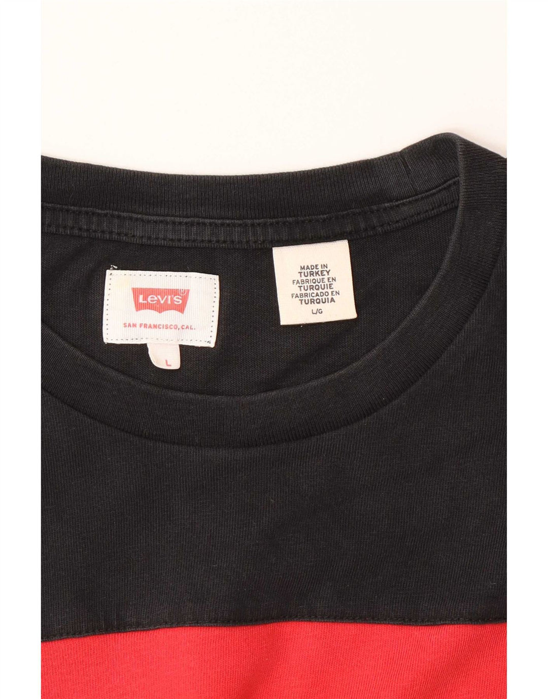 Levi's muška majica kratkih rukava s grafičkim motivima, velika crna boja
