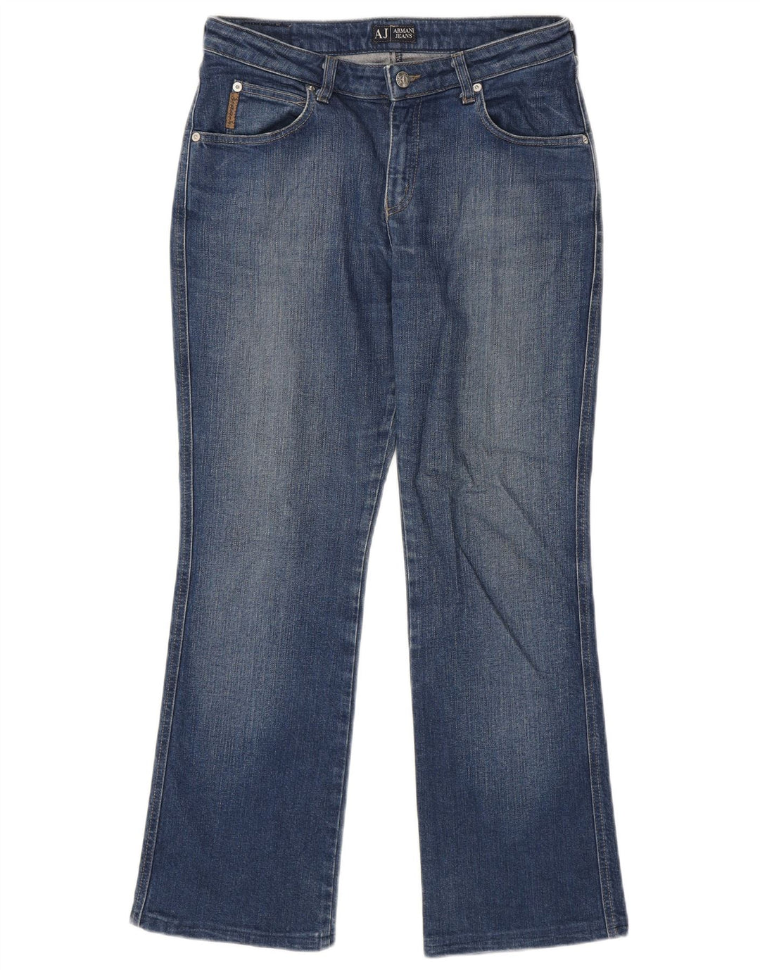Женские джинсы Armani Bootcut W30 L28 Синие, хлопок