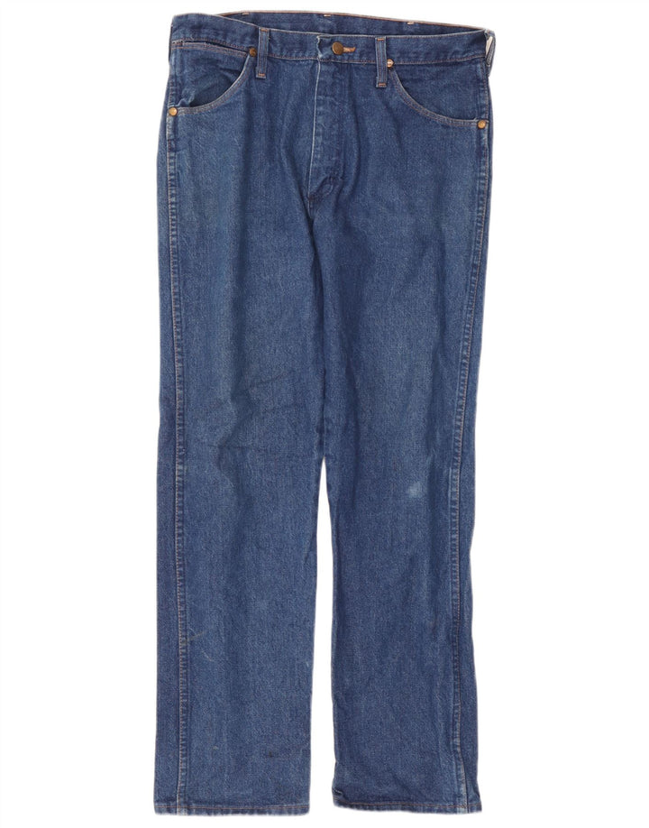 Wrangler Mens Straight Jeans W32 L30 Blue