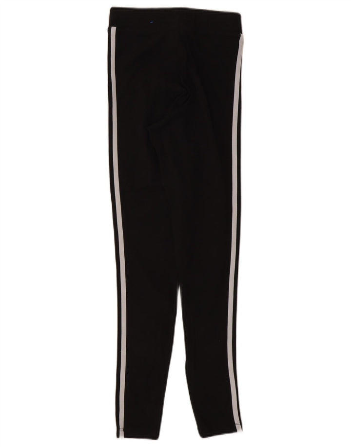 Adidas Womens Leggings UK 8 Small Black Cotton