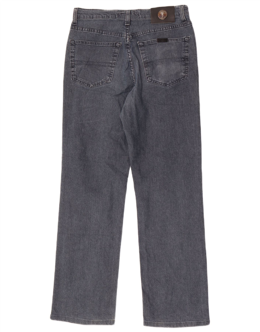 Trussardi Womens Straight Jeans W30 L29 Blue Cotton
