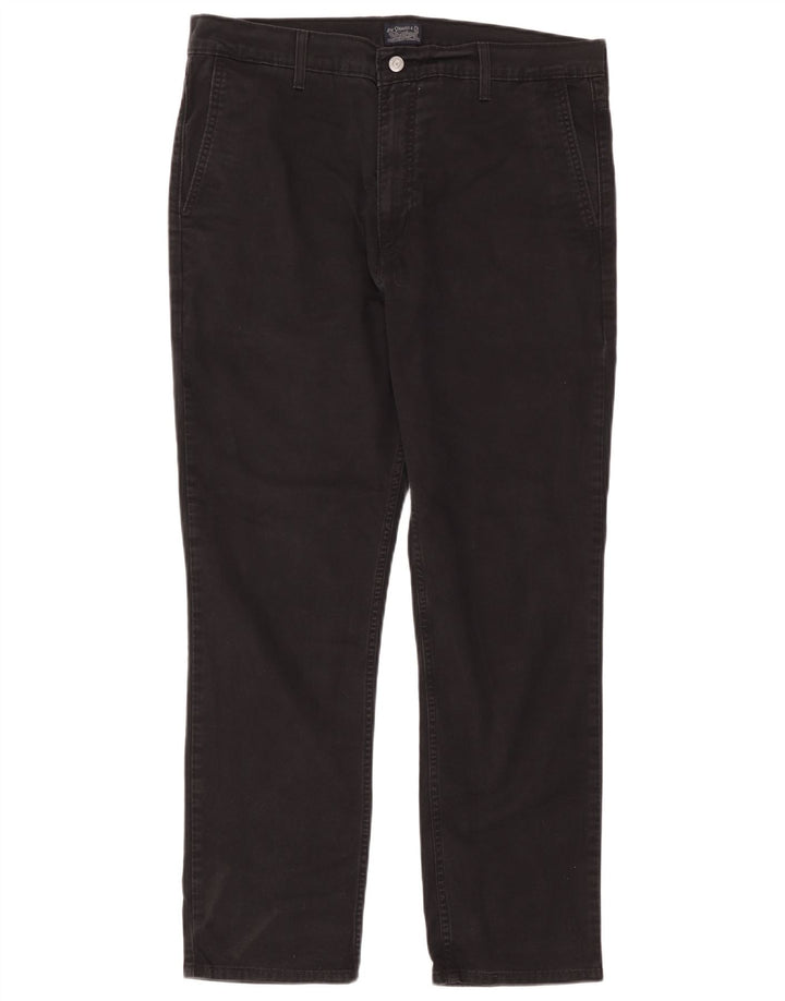 Levi's Herren-Chinohose, W36, L30, schwarze Baumwolle