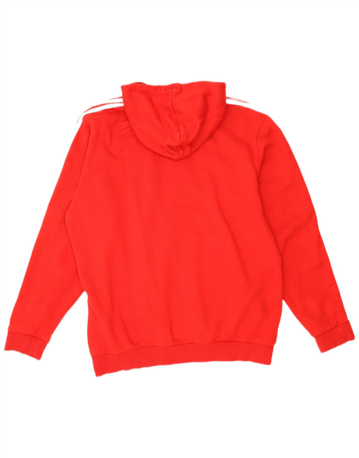 Adidas Herre hættetrøje Jumper XL Rød Polyester