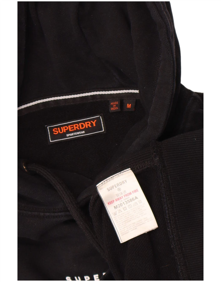 Superdry Hættetrøje til mænd mellem sort bomuld