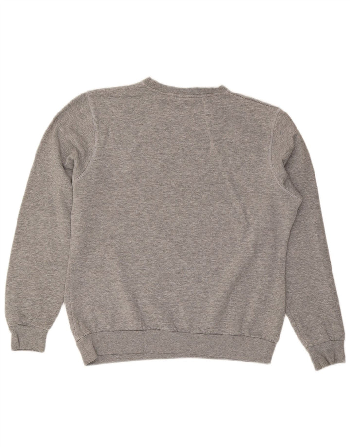Ellesse Womens Sweatshirt Jumper UK 18 XL Grey Cotton