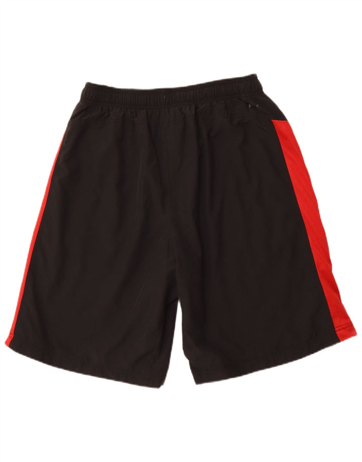 NIKE Mens Sport Shorts Large Black Colourblock Polyester
