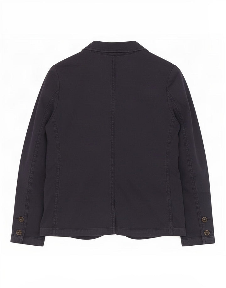 Giacca blazer a 2 bottoni Jeckerson da ragazzo 7-8 anni in cotone blu navy