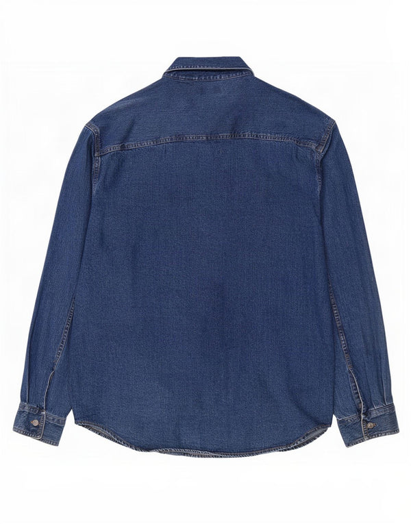 Levi's Mens Denim Shirt Large Blue Cotton