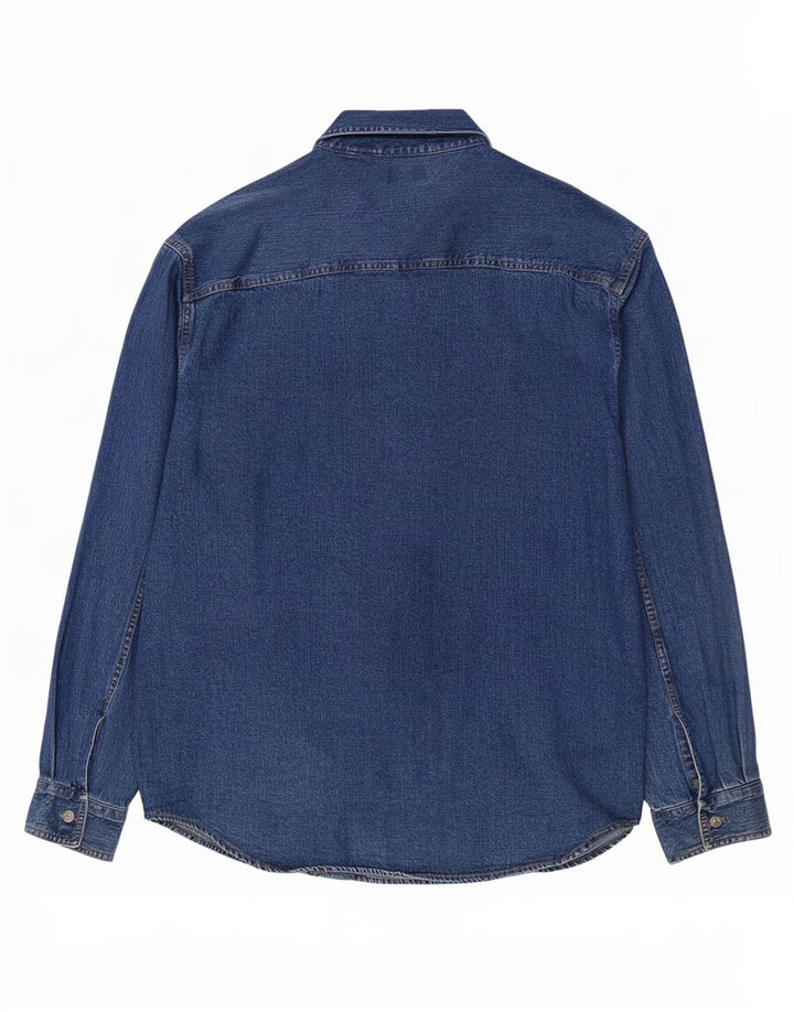 Ανδρικό τζιν πουκάμισο Levi's μεγάλο μπλε βαμβακερό