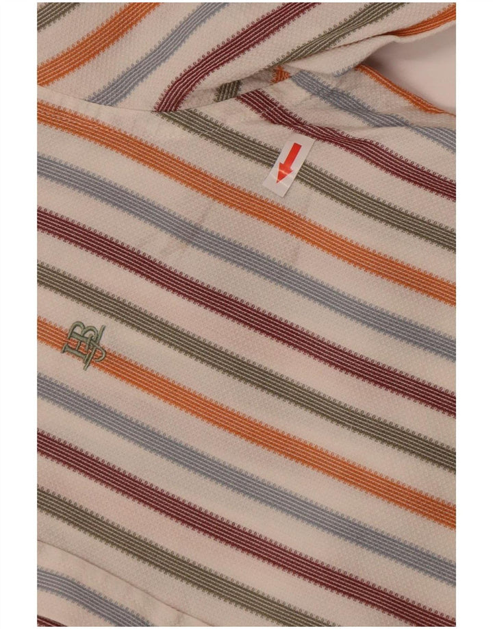 Camicia da uomo Regular Fit Harmont & Blaine, cotone a righe grandi multicolori