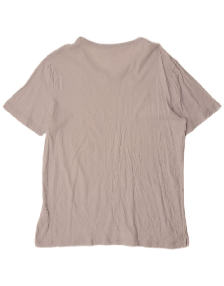 Gap Herre T-Shirt Top Medium Grå Bomuld