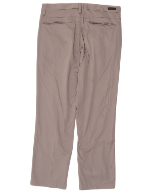 Marks & Spencer Pantalones chinos rectos Autograph para hombre W34 L29 Algodón gris