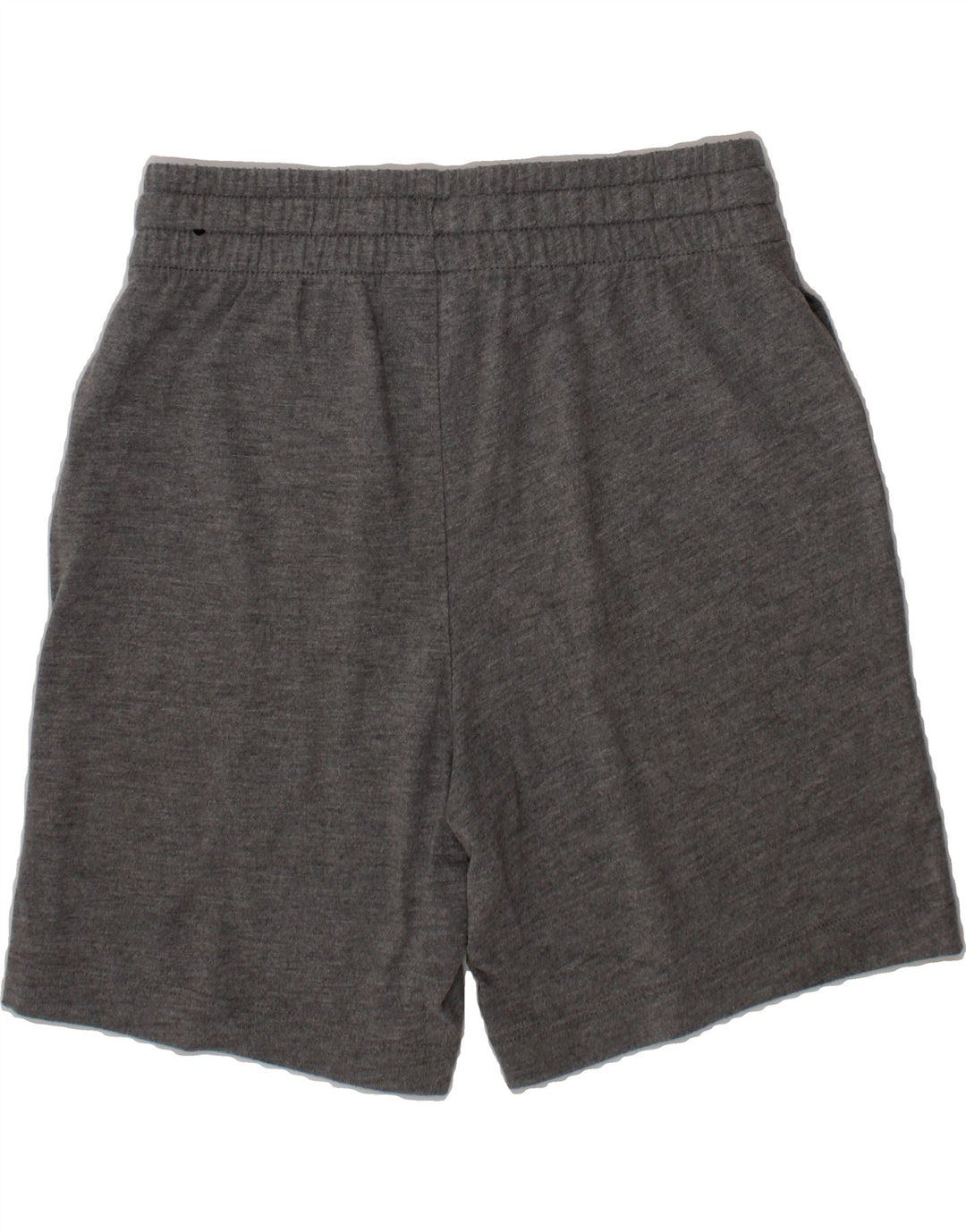 NIKE Boys Standard Fit Sport Shorts 8-9 Years Small Grey Flecked Polyester Vintage Nike and Second-Hand Nike from Messina Hembry 