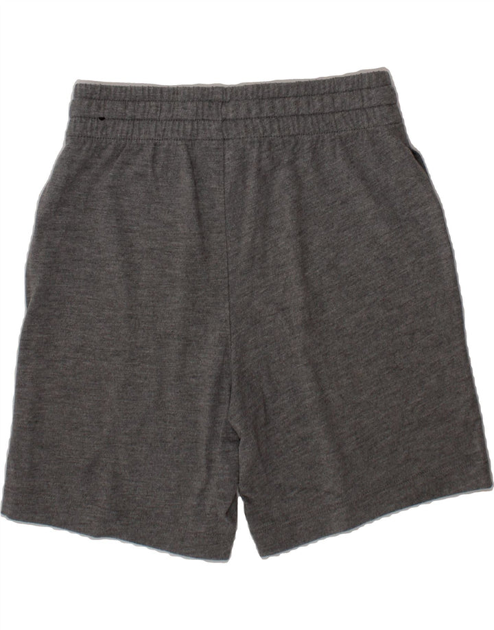NIKE Boys Standard Fit Sport Shorts 8-9 Years Small Grey Flecked Polyester Vintage Nike and Second-Hand Nike from Messina Hembry 