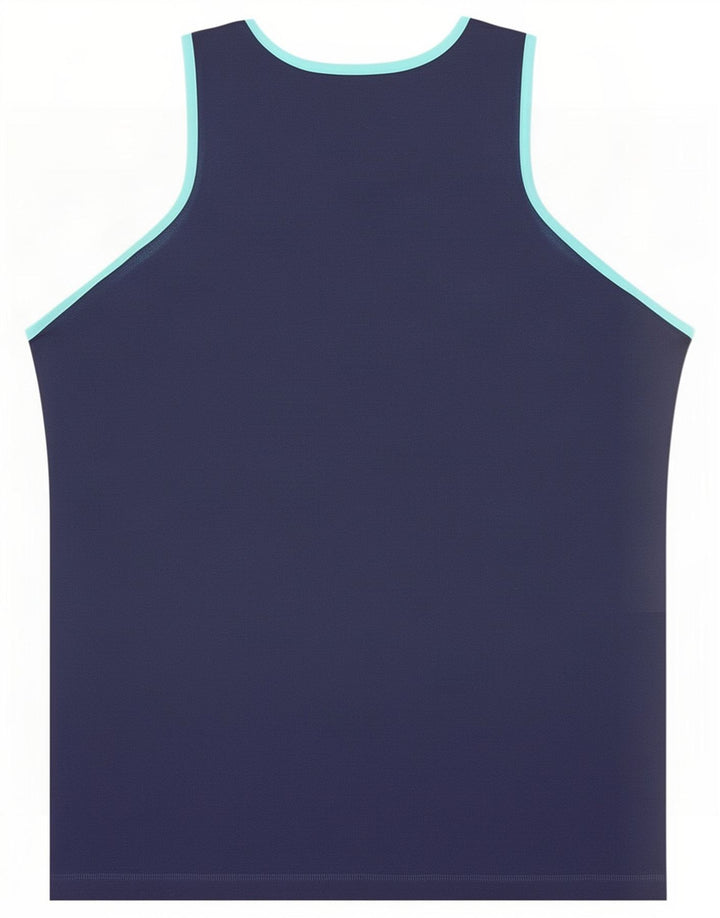 Canterbury Mens Ireland Vest Top Large Navy Blue Polyester