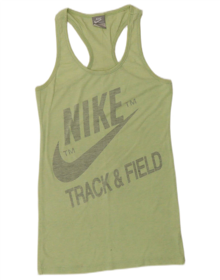 Top cu vestă grafică pentru femei NIKE UK 8 Small Green