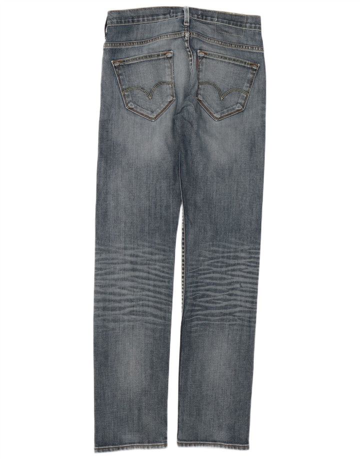 Levi's Herre 504 Straight Jeans W30 L34 Blå Bomuld