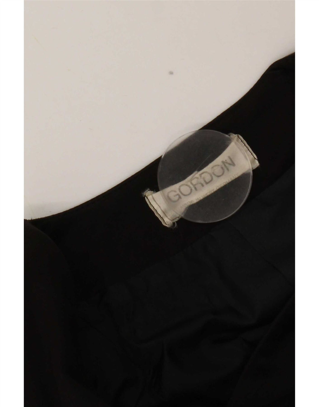 Giacca blazer doppiopetto vintage da donna UK 14 media nera