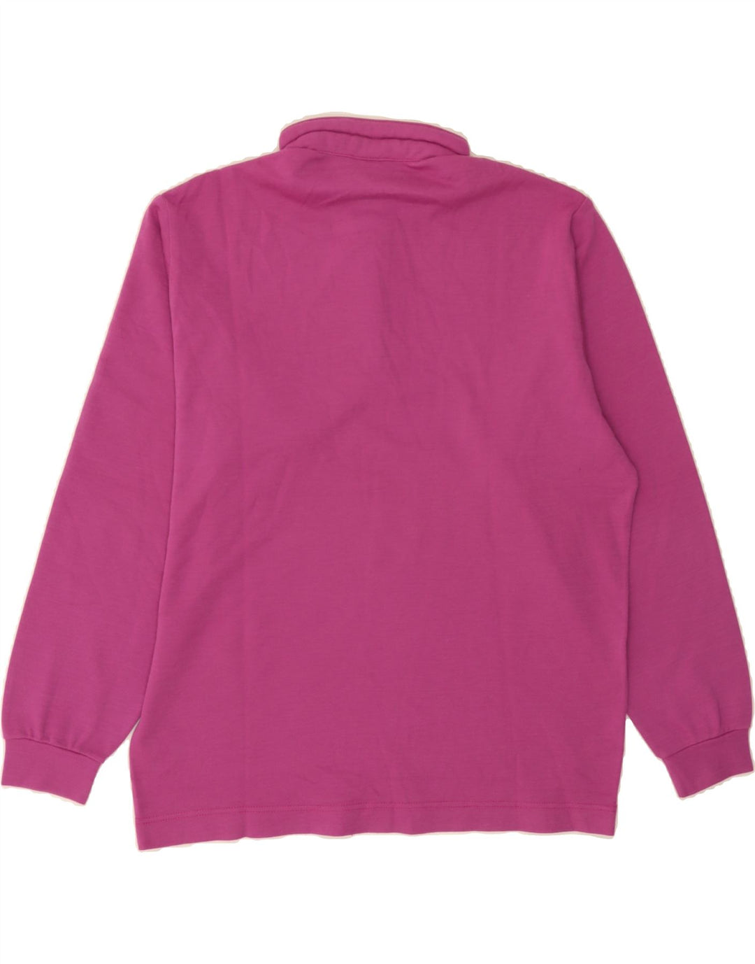 BAILO Mens Zip Neck Jumper Sweater Medium Pink Wool Vintage Bailo and Second-Hand Bailo from Messina Hembry 
