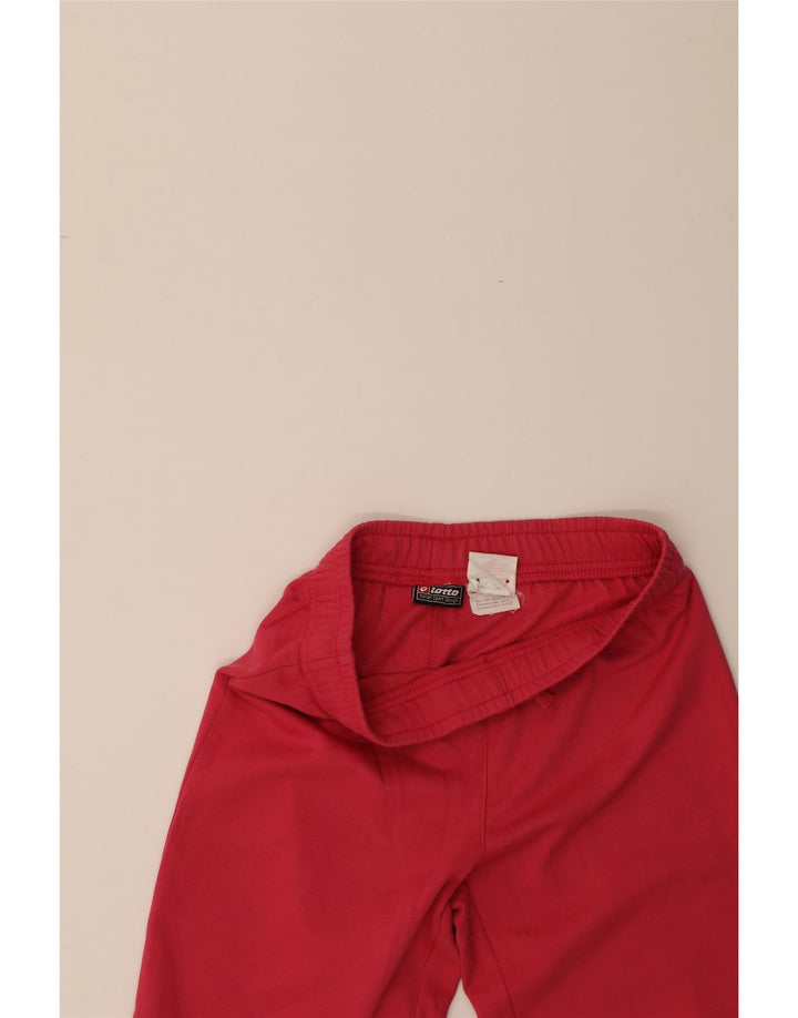 LOTTO Womens Tracksuit Trousers UK 12 Medium  Pink Vintage Lotto and Second-Hand Lotto from Messina Hembry 