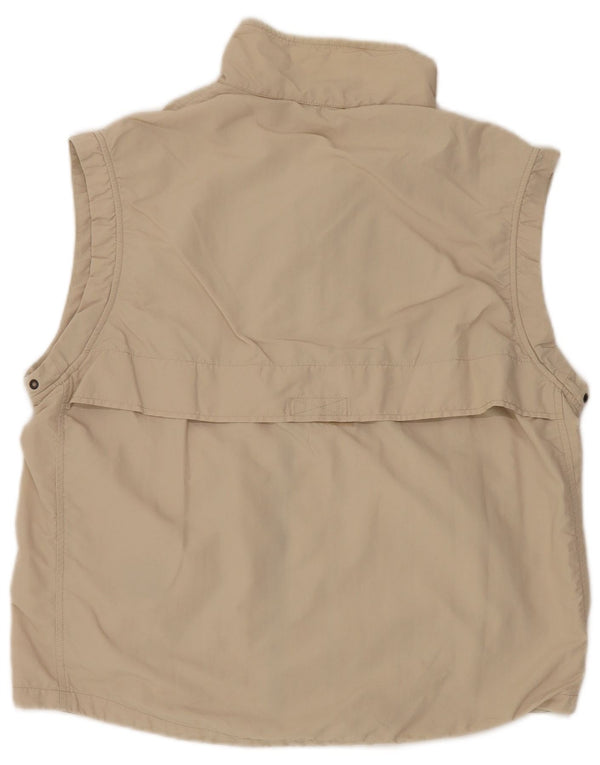 Think Pink Gilet utilitaire pour hommes IT 50 Large Beige Nylon