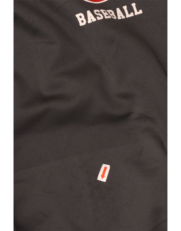 Pulover NIKE pentru bărbați Baseball Graphic Pulover mare, gri, poliester
