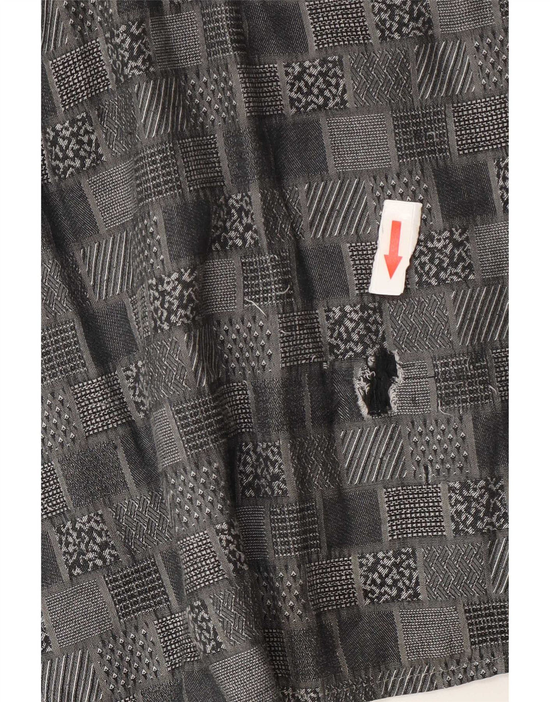 Ανδρικό πουκάμισο Canda 39/40 15 1/2 Medium Grey Geometric