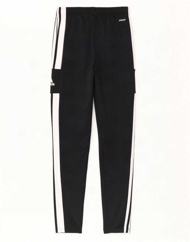 Pantaloni da tuta Adidas Aeroready da uomo piccoli in poliestere color block nero