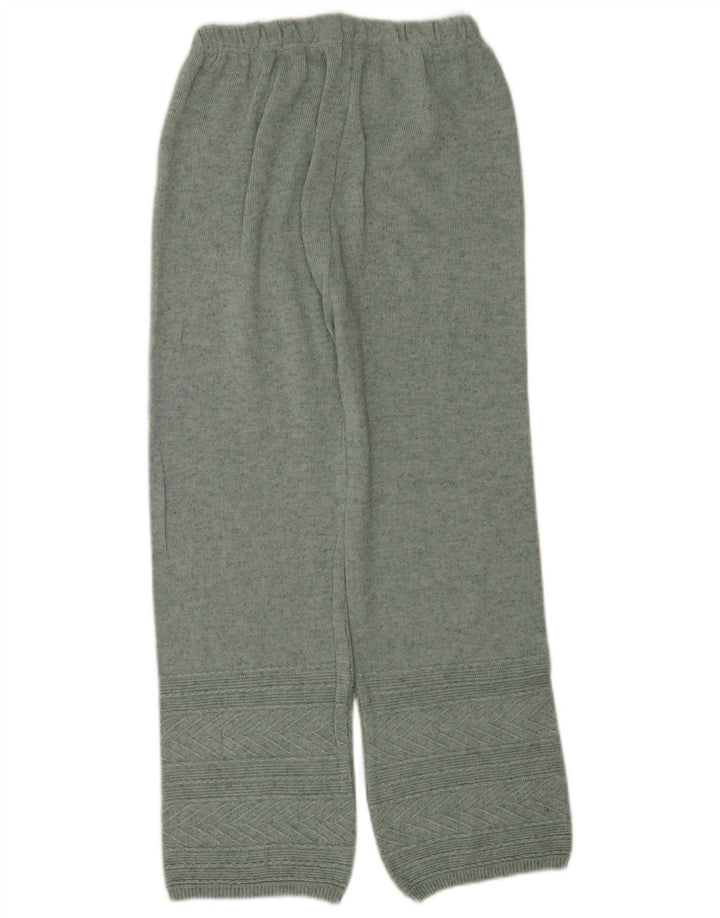 Vintage Womens Tracksuit Trousers UK 8 Small Green