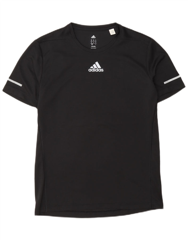 Adidas Herre Climalite T-Shirt Top Medium Sort