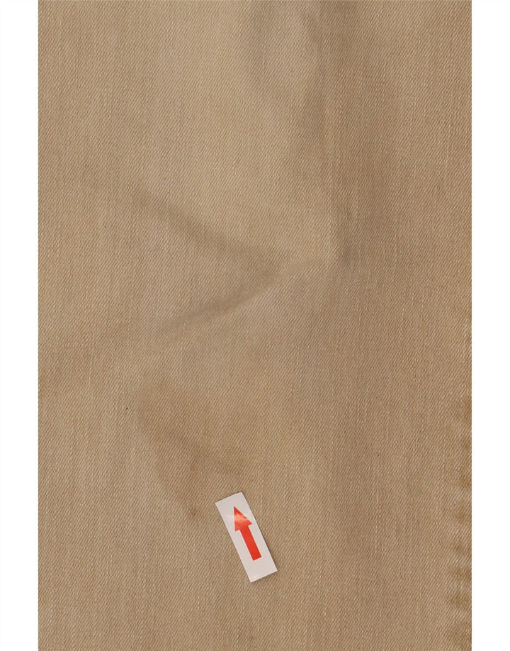 Jeans da uomo Marks & Spencer Regular Fit dritti W30 L29 Beige Cotone
