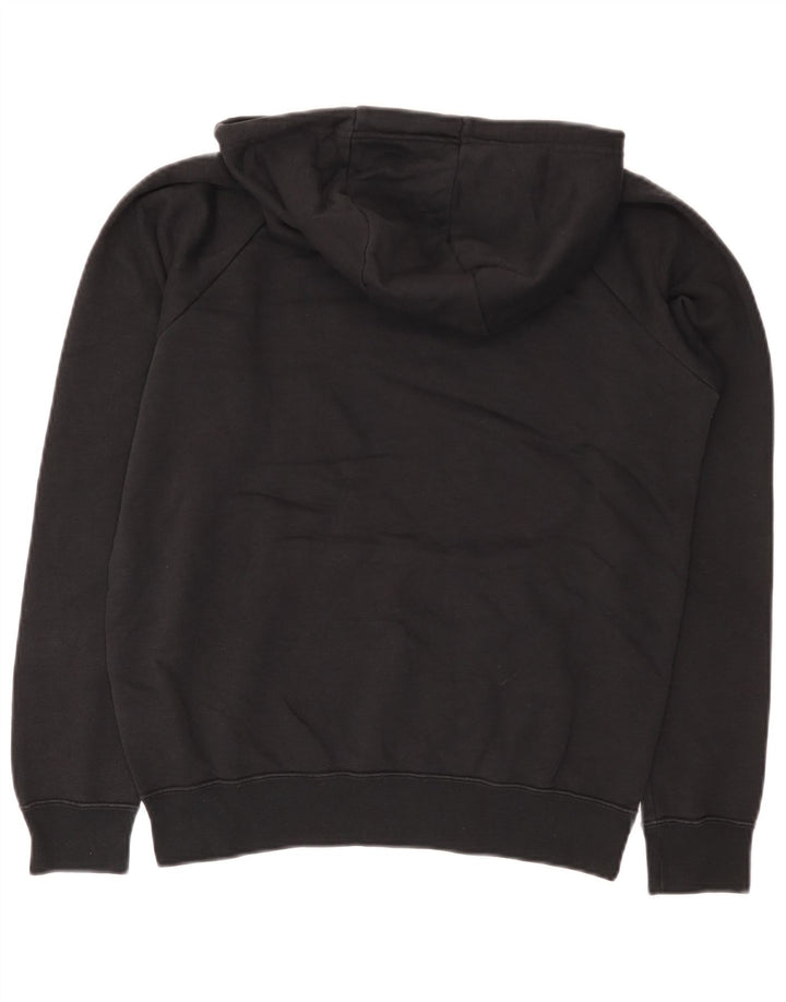 Nike Mens Hoodie Jumper Small Black Cotton