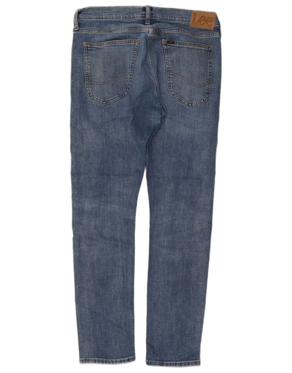 Jeans slim da donna Lee W32 L30 cotone blu