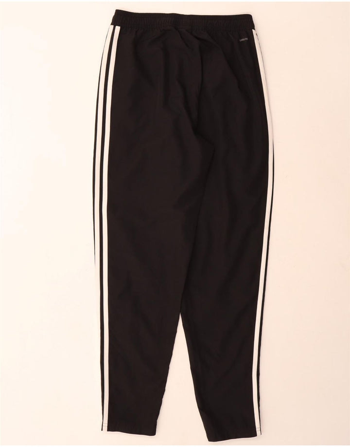 Adidas Mens Climalite Graphic Tracksuit Trousers Small  Black Polyester
